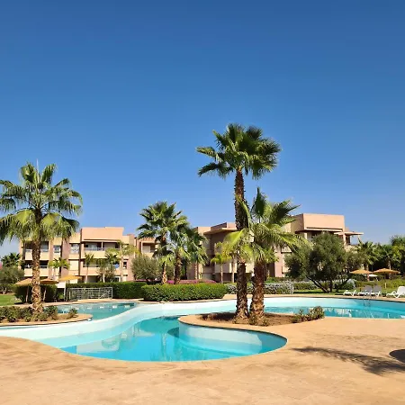 Appartement Chic Avec Jardin A Prestigia Golf City Marrakesch Exterior foto