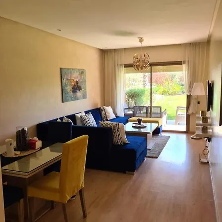 Appartement Chic Avec Jardin A Prestigia Golf City Marrakesch Exterior foto