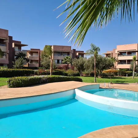 Appartement Chic Avec Jardin A Prestigia Golf City Marrakesch Exterior foto